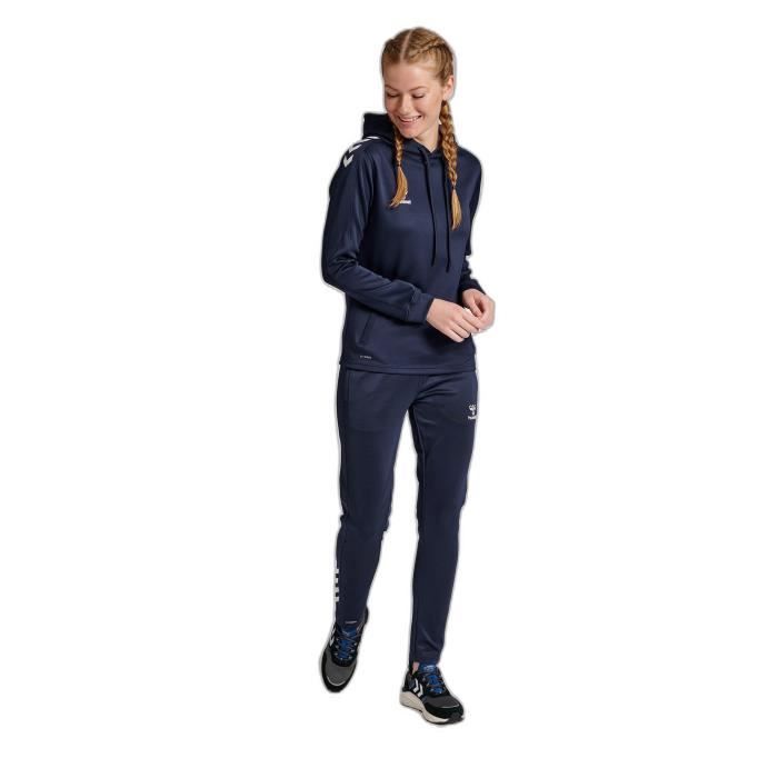 Jogging femme en polyester Hummel Core Xk bleu 2XL
