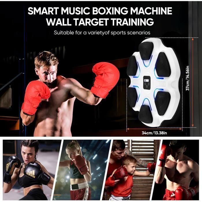 Punching Ball Mural Électronique Musical | Machine De Boxe Interactif