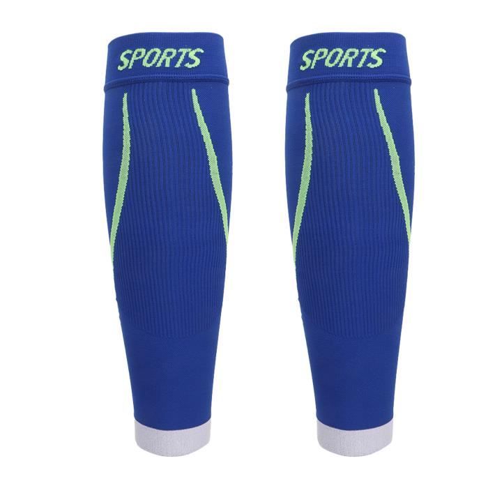 DUO manchon de mollet Manchons de compression pour mollet Attelle de  compression pour jambe pied pour course à pied XXL durable