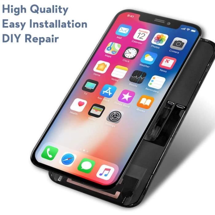 Réparation Ecran LCD et Ecran Tactile iPhone XR - Noir - Grade A