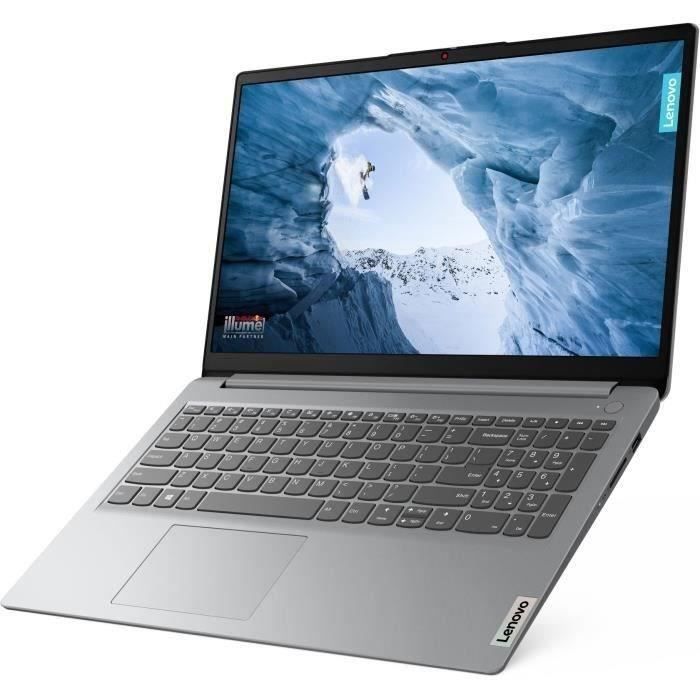PC portable - LENOVO - IdeaPad 1 15IGL7 - 15,6" HD - CELERON N4120 - RAM 4  Go - 128Go - W11 + 1 an Office – AZERTY - Cdiscount Informatique
