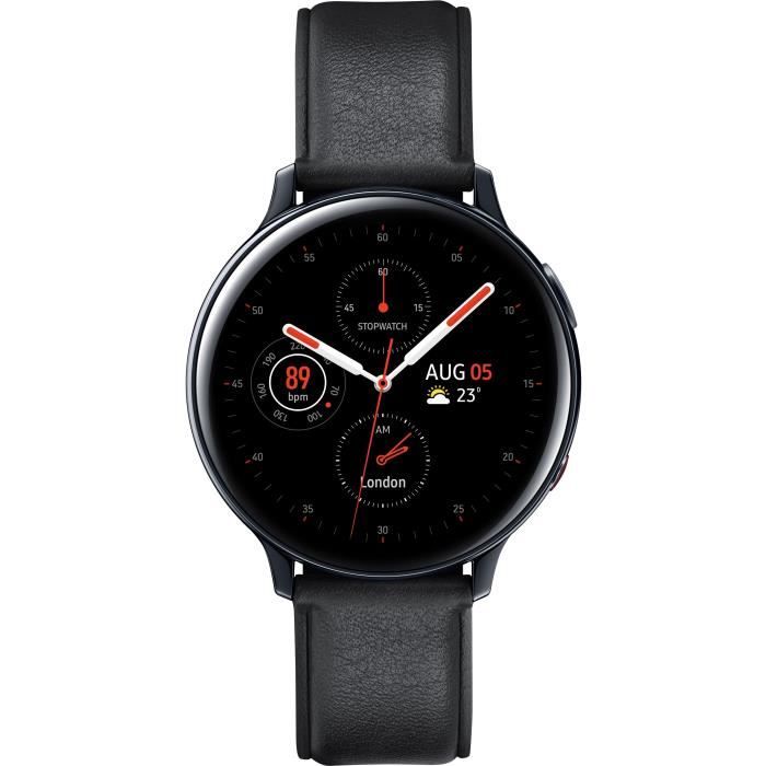 Samsung Galaxy Watch Active 2 44mm Acier 4G, Noir