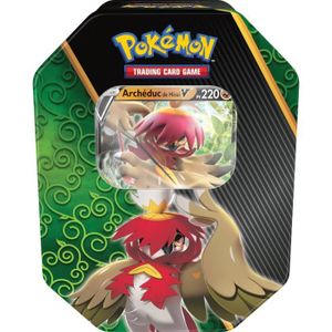 CARTE A COLLECTIONNER Pokébox Archéduc de Husui V - Pokémon - Contient 4