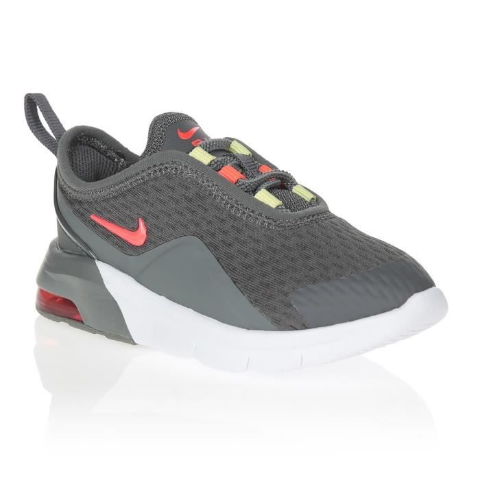 NIKE Baskets Air Max Motion 2 Gris Blanc Orange Enfant Gris Cdiscount Chaussures