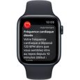 Apple Watch SE GPS (2e génération) + Cellular - 44mm - Boîtier Midnight Aluminium - Bracelet Midnight Sport Band Regular-5