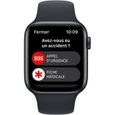 Apple Watch SE GPS (2e génération) + Cellular - 44mm - Boîtier Midnight Aluminium - Bracelet Midnight Sport Band Regular-6
