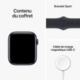 Apple Watch SE GPS (2e génération) + Cellular - 44mm - Boîtier Midnight Aluminium - Bracelet Midnight Sport Band Regular-8