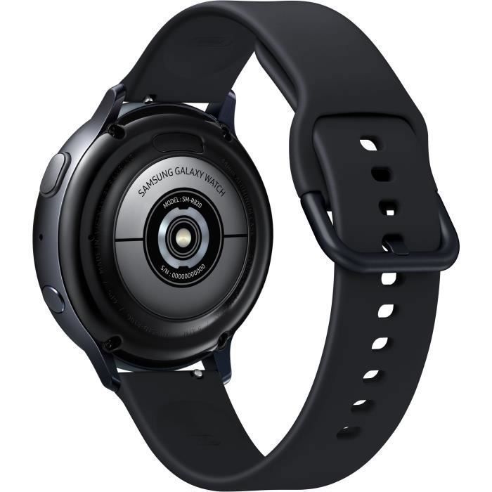 Samsung galaxy watch active 2 44mm aluminium deals noir carbone