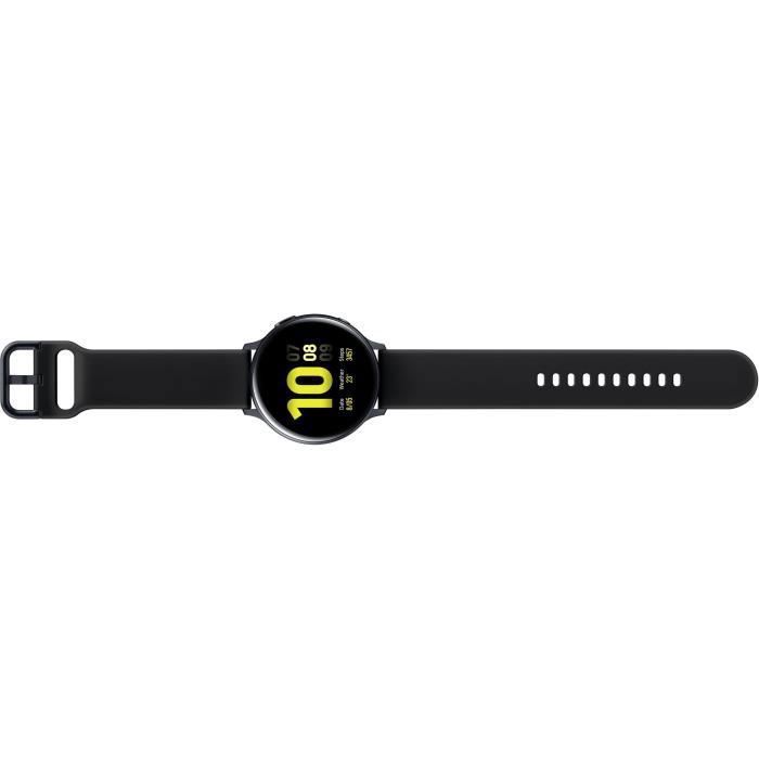 Samsung galaxy watch active 2 44mm aluminium deals noir carbone