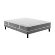 Ensemble Epeda MODE + Sommier Confort Ferme + Pieds 140x200 Ressorts-0