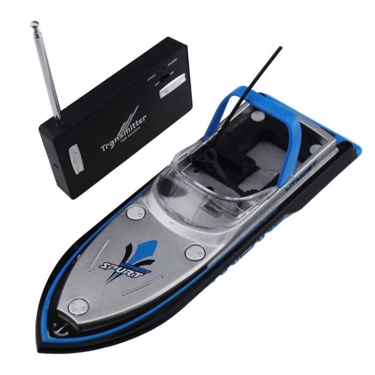 mini bateau radiocommandé