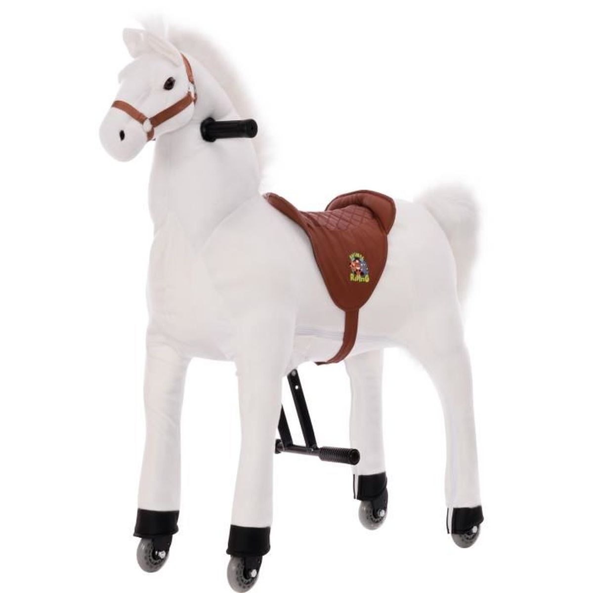 Cheval blanc à monter pour enfant avec selle 9408 Cdiscount Jeux Jouets Cheval blanc à monter pour enfant avec selle 9408 Cdiscount Jeux Jouets