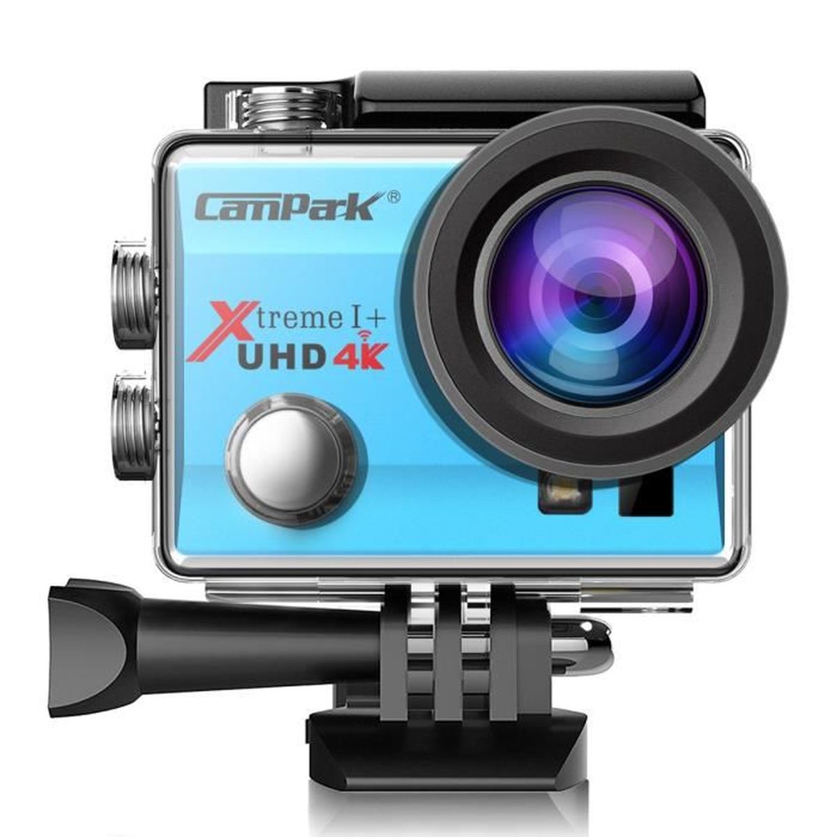 Campark ACT74 Caméra Sport 4K/1080P WiFi 16MP Ultra HD Caméra d'Action Etanche 3 