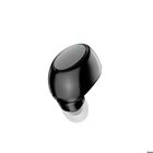 JEIIBRZUI Oreillette Bluetooth simple, 10 heures d'autonomie, casque sans fil, mini-casque Bluetooth mains libres pour voiture(blanc)