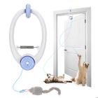 GÉNÉRIQUE Jouet suspendu rechargeable pour chat, clip de porte réglable, jouet automatique rebondissant pour jeu interactif