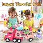 KYAMRC Camion Transporteur enfant Camion Jouet pour Garcon Fille 3 4 5 Ans Vehicule de Chantier pour enfant 5 6 Ans Cadeau de Noel