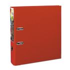 EXACOMPTA - Classeur à levier extra large - Dos 80mm -24,2 x 29,7 - Rembordé polypropylène - Rouge