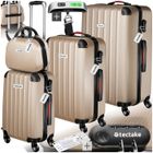 Set Valigie Rigide TecTake Cleo - 4 Pezzi (M, L, XL + Beauty Case), Nero - Foto 4