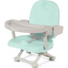 YOLEO Réhausseur Chaise Enfant Pliable, Chaise Bébé Portable, Bébé Chaise repas en Hauteur Réglable, Plateau Amovible,6 mois à 3 ans,