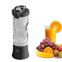 Portable Mixeur Juice Blender,Milk-Shake,Jus de Fruits et Légumes,600ml,Mini Blender des Smoothies,150W,pour Sport et Voyage Maison