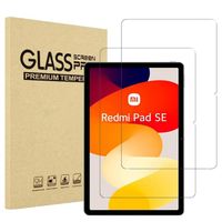 Film de protection d'écran pour tablette tactile compatible Xiaomi Redmi Pad SE [Pack 2] Verre trempé