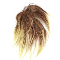 Accessoires cheveux - Elastique chouchou faux cheveux - auburn mèches blondes