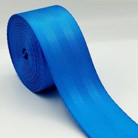 30 Couleurs * Sangle 48mm type ceinture de sécurité Bleu Azur en polyester haut ténacité pour sacs bagages anse bandoulière