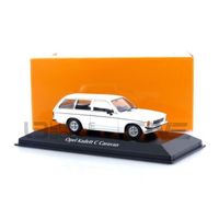 Voiture Miniature de Collection - MAXICHAMPS 1/43 - OPEL Kadett C  Caravan L - 1978 - White - 940048111