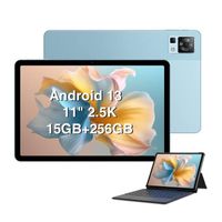 Tablette Tactile - DOOGEE T30 Pro - 11 pouces Écran - 2,5K - 4G WIFI - 15 Go RAM 256 Go ROM - Android - 8 Core - Ordinateur - Bleu