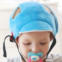 ESTINK Casque bébé léger absorbant les chocs ajustable doux casque de sécurité pour nourrisson