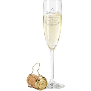Lot de Verres à Champagne créatifs Anniversaire de Mariage ou Cadeaux de Mariage Ensemble de flûtes à Champagne Verres à Champagne avec Dentelle Blanche pour Anniversaire 