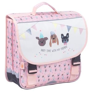 CARTABLE Cartable SPA Animaux 36 CM Party dog Blanc