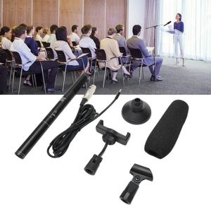 MICROPHONE EJ.life Microphone d'interview filaire professionn