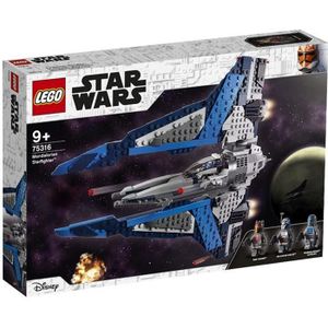 ASSEMBLAGE CONSTRUCTION Jouet de construction - LEGO - Le chasseur mandalorien - 544 pièces - Star Wars