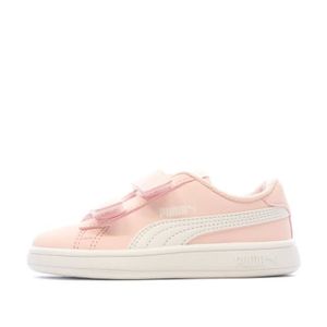 BASKET Baskets Rose Bébé Fille Puma Smash v2 Buck V Inf