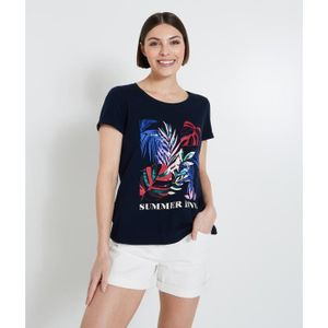 T-SHIRT GRAIN DE MALICE - T-shirt imprimé femme