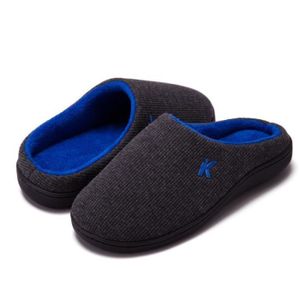 Mocassin Chausson Homme Pierre Cardin Pinaud - Intérieur Doux, Semelle Antidérapante - Marron Ou Bleu Marine