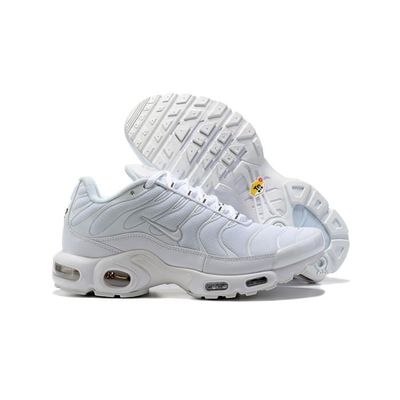 all white nike tn mens
