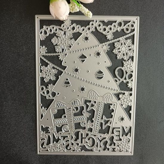 Matrice De Découpe Puzzle En Acier Carbone Pour Scrapbooking - Taille 10x6,5 Cm, Motif Puzzle - Pour Cartes Et Albums DIY