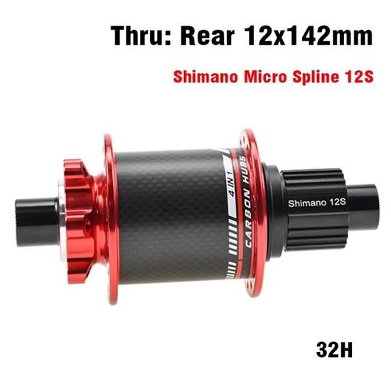 Moyeux VTT 32 trous à dégagement rapide et essieux pour vélo de vélo de