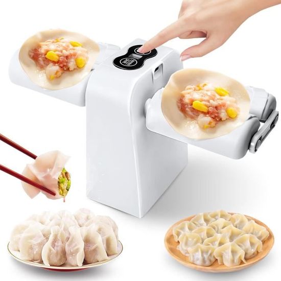 Moule à Raviolis 2 En 1 Automatique – Machine à Dumplings Et Gyoza Manuel Facile Et Rapide
