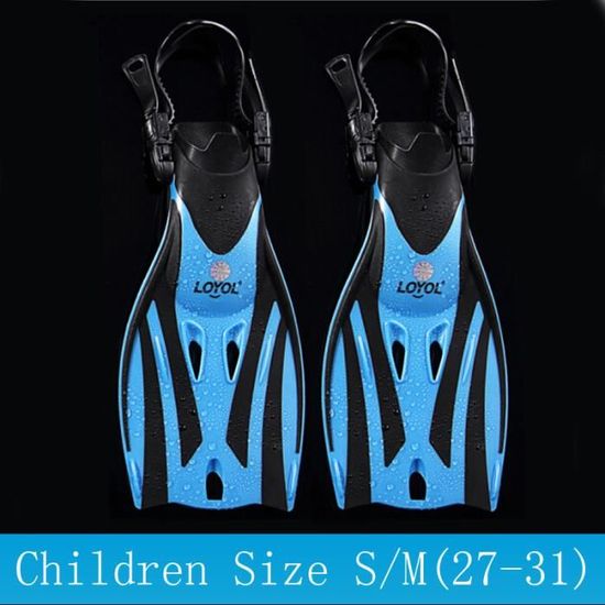 Palmes En Silicone Pour Enfants – Taille XXS Rouge, Semelle Antidérapante, Apprentissage Natation Et Plongée