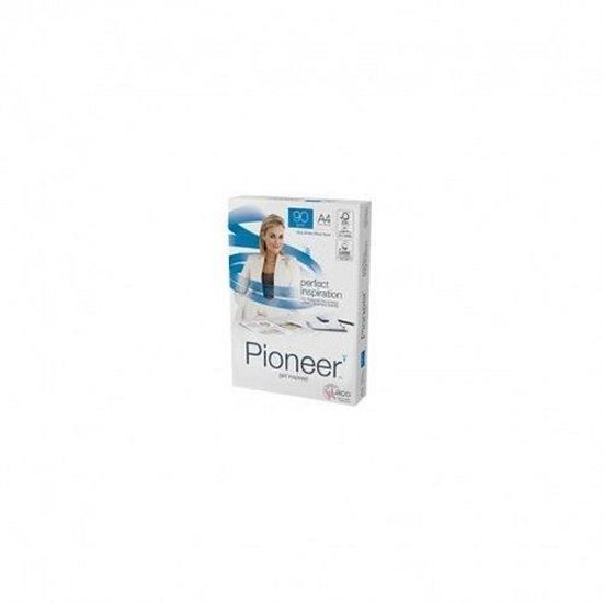 Papier premium Blanc 90 g/m² A4 Pioneer Carton de 5 x 500 feuilles 