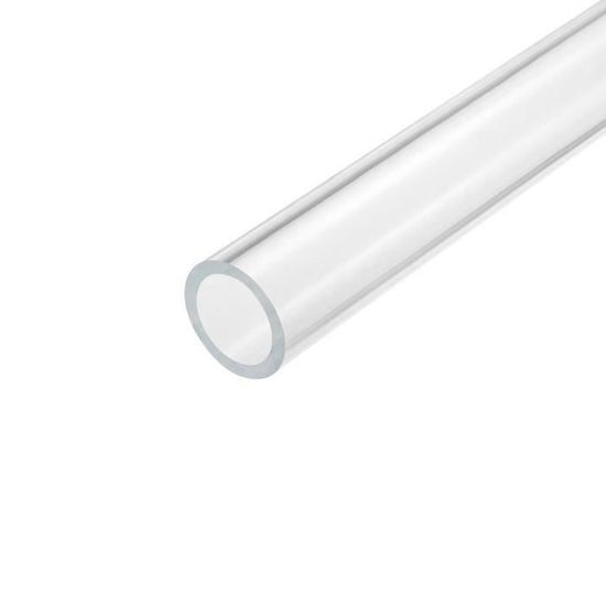 3 Tubes Acryliques Ronds Rigides Transparents - 14 Mm ID / 18 Mm OD - 500 Mm - Neuf