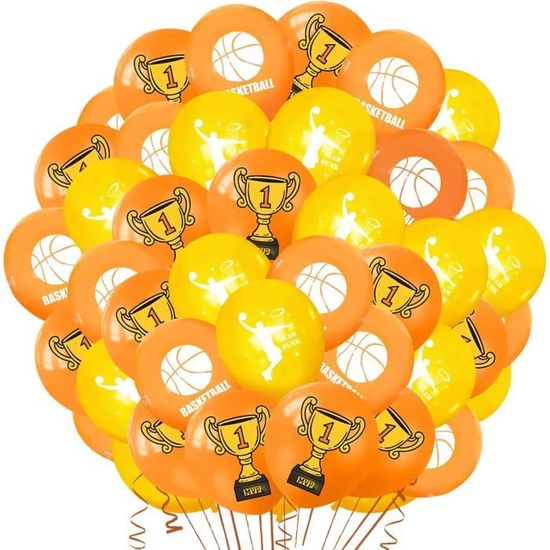 5 Bannières De Décoration Anniversaire Thème Basket - Suspensions En Papier Pour Fête Sportive - Faciles à Accrocher