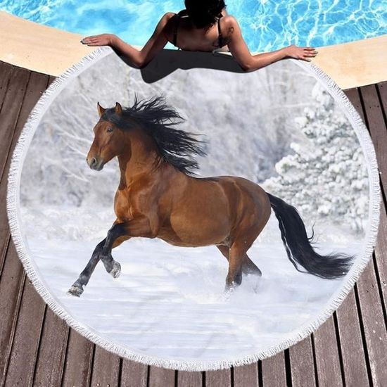Tapis De Pique-nique Imperméable Pliable 150x180 Cm - Pour Plage, Camping, Parc - Poignée De Transport, Léger (0,9 Kg) - Couleur Beige - 9