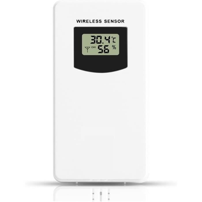 Station météo avec thermomètre et horloge - Test et Avis