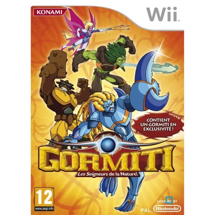 GORMITI + FIGURINE EXCLUSIVE / Jeu console Wii.