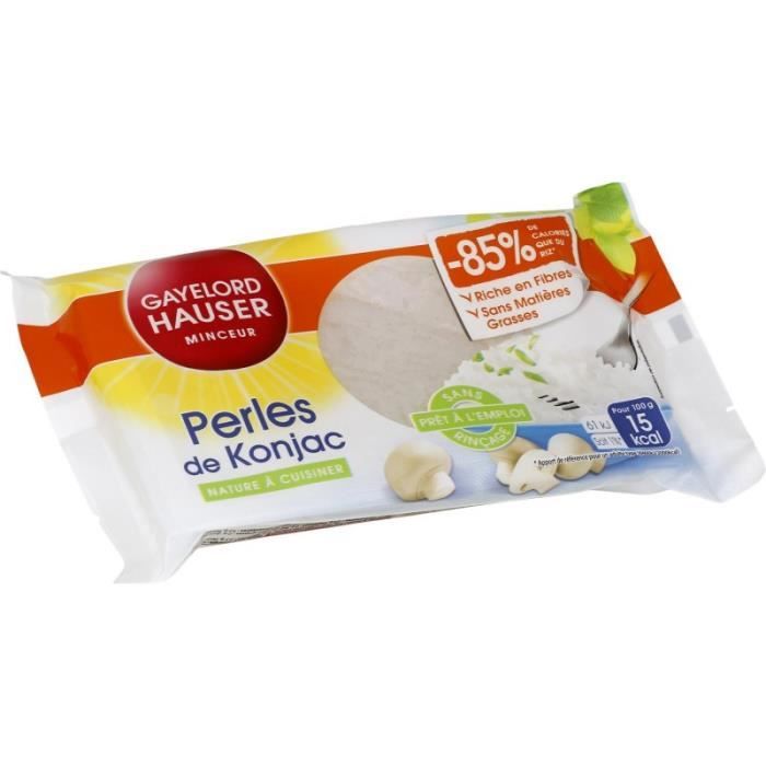 GAYELORD HAUSER - Perles De Konjac Sans Rincage 160G - Lot De 4