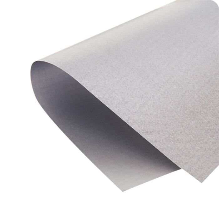 Couvercle de cuisinière à gaz en feuille d'aluminium - 4 pièces, réutilisable, propre, cuisine parfa - Modèle: Gris - WMGJMXA01863